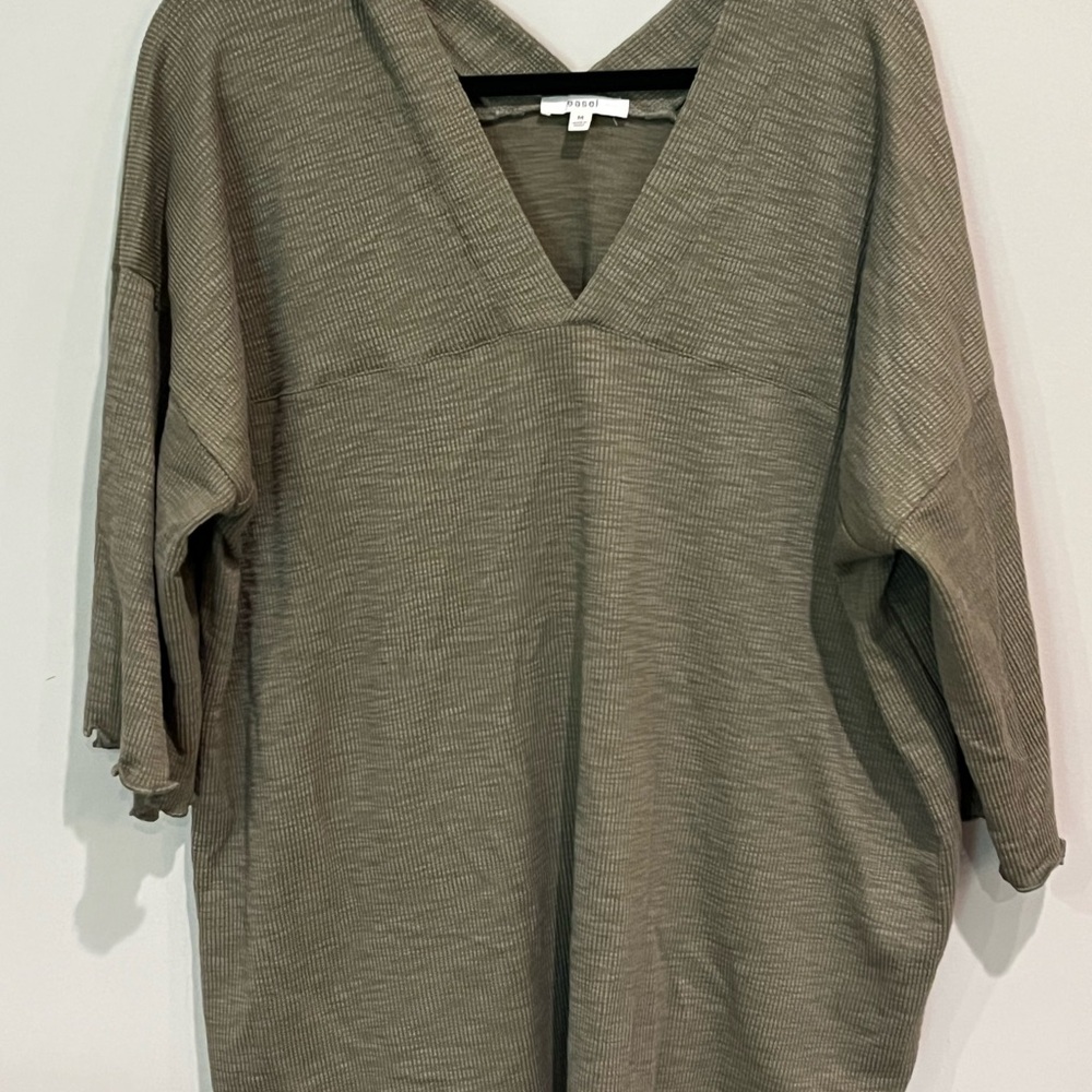 Easel Olive Knit Top